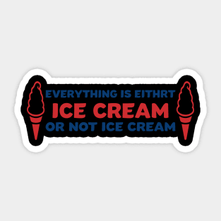 Ice cream Sticker